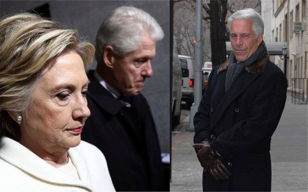 ▲▼陰謀論指柯林頓夫婦（Clinton）與艾普斯坦（Jeffrey Epstein）的死有關。（圖／達志影像／美聯社／CFP）