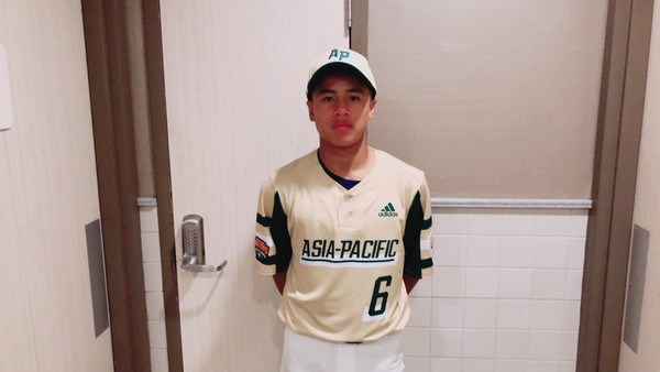 ▲LLB青少棒中華隊田明倫。（圖／中華棒協提供）