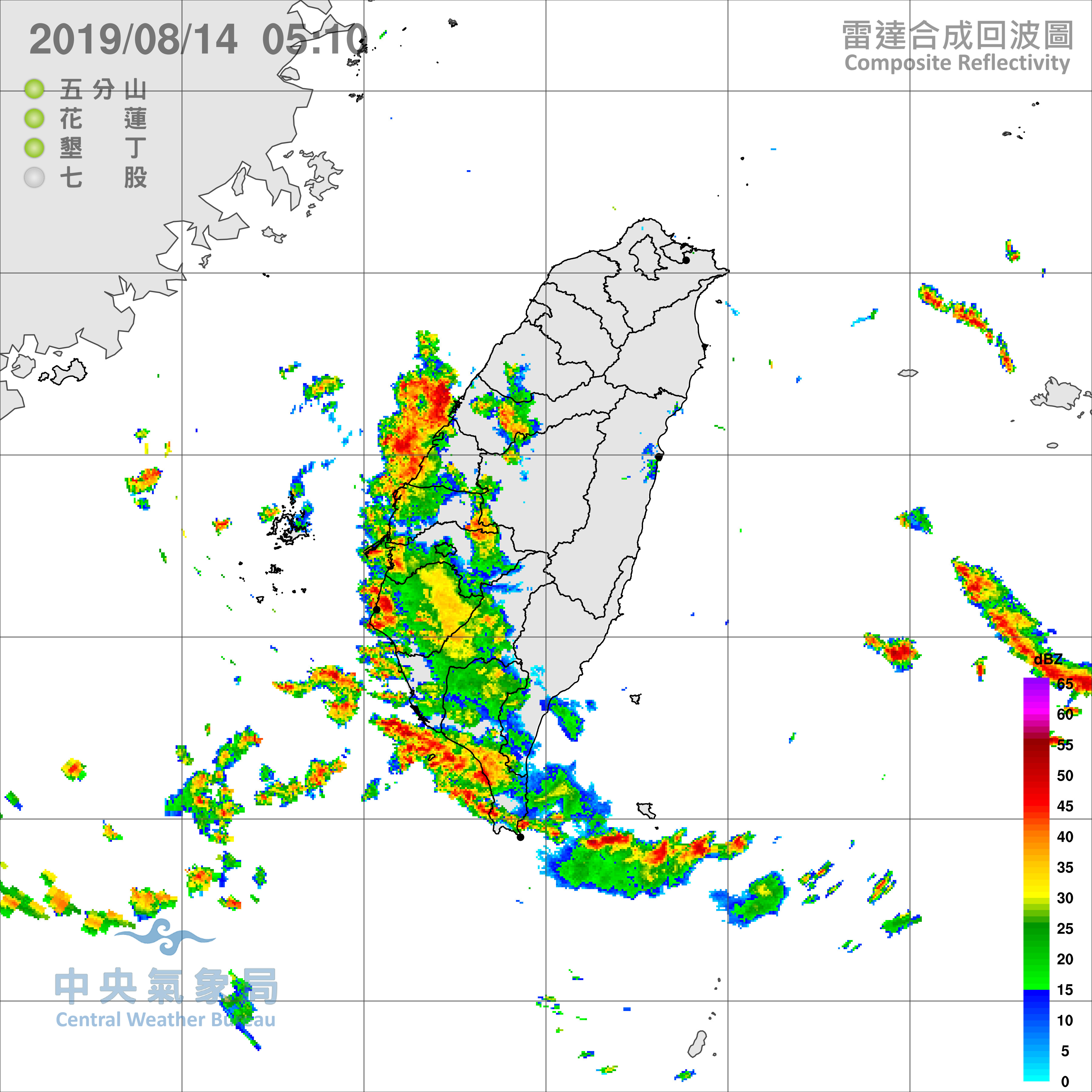 天氣圖。（圖／氣象局）