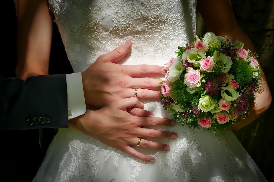 ▲婚禮,結婚（示意圖／取自免費圖庫Pixabay）