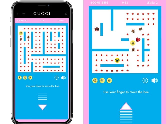 ▲GUCCI APP遊戲。（圖／品牌提供）
