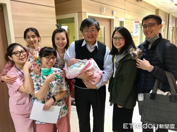 ▲懷孕換肝保住胎兒　她是台灣第一例。（圖／長庚醫院提供）