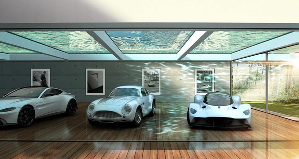 只要你有錢，連車庫都能客製化　Aston Matin打造超酷炫豪宅（圖／翻攝自Aston Martin）