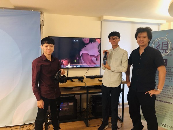 ▲桃園安東青創基地EOT團隊，開發「四合院VR-無盡深淵」獲大獎。（圖／青年局提供）