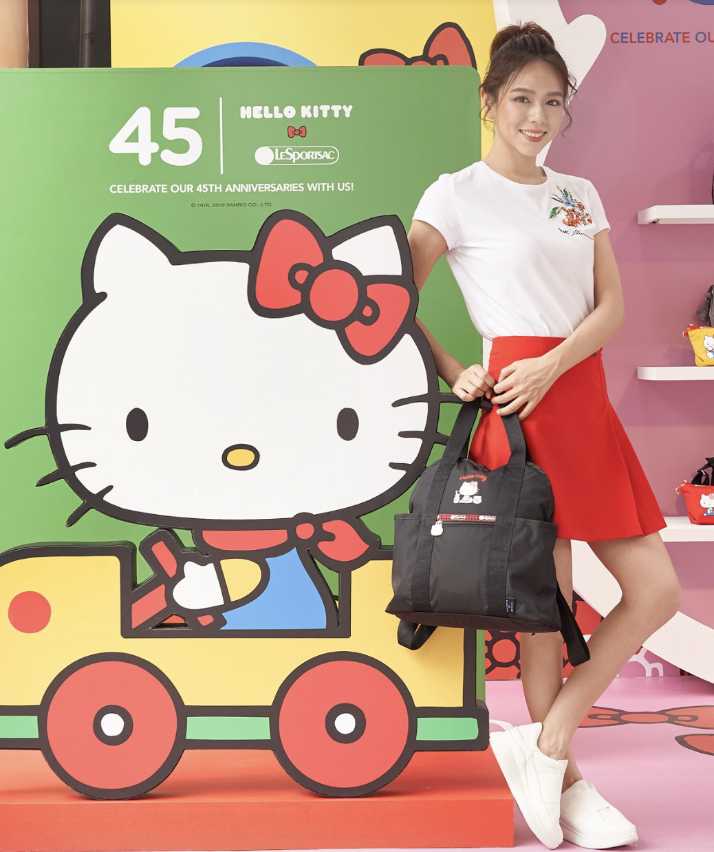 ▲HELLO KITTY x LeSportsac聯名系列。（圖／品牌提供）