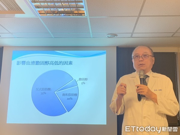 ▲書田診所新陳代謝科主任洪健德,高膽固醇血症。（圖／記者嚴云岑攝）