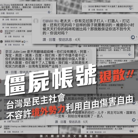 ▲▼蔡英文不容許境外勢力傷害台灣民主自由。（圖／翻攝蔡英文臉書）