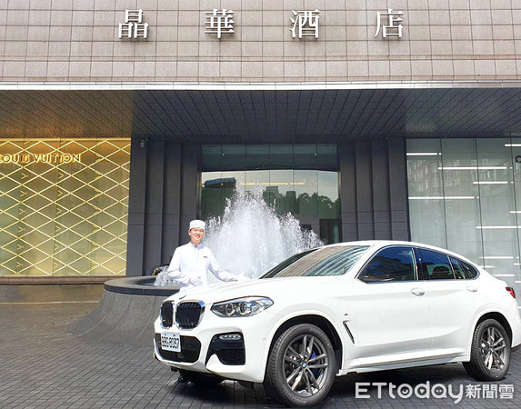 ▲晶華再度攜手BMW合作　入住專案客房免費試駕BMW X4豪華運動跑旅。（圖／晶華提供）