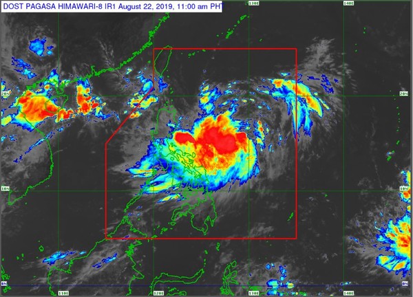 ▲▼白鹿衛星雲圖。（圖／翻攝自PAGASA）