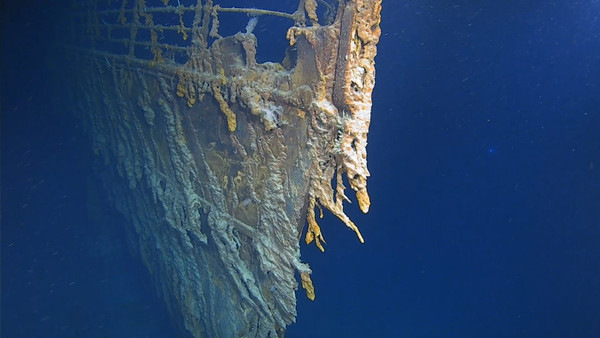 ▲「鐵達尼號」（Titanic）部分殘骸正快速崩壞。（圖／翻攝自Atlantic Productions）