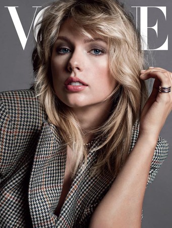 ▲▼泰勒絲（Taylor Swift）登上《VOGUE》封面。（圖／環球提供）