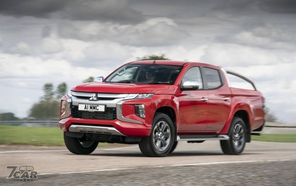 ▲全新改款 Mitsubishi L200 於英國市場推出