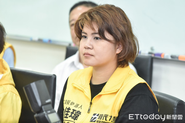 ▲▼「裝備要補足，養護機制要建立，中央別卸責」記者會,時代力量桃園市第三選區立法委員擬參選人林佳瑋。（圖／記者李毓康攝）