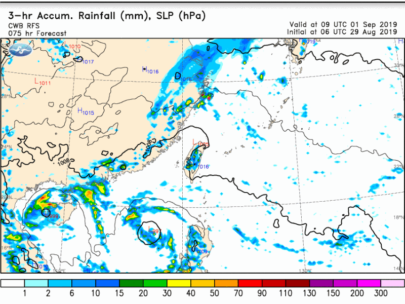 ▲▼玲玲颱風將誕生！加強型「雷雨彈」擴大灌2天　下周熱帶擾動恐被牽近台灣。（圖／中央氣象局、翻攝NOAA）