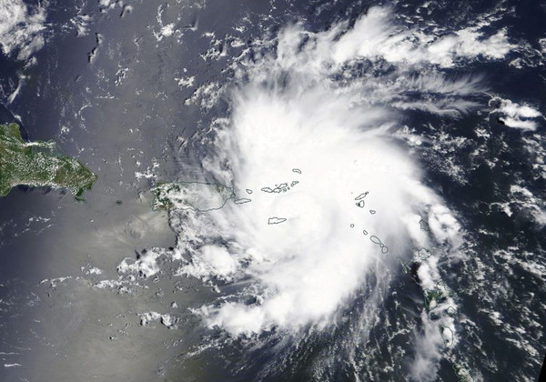 ▲▼颶風「多利安」（Hurricane Dorian）襲擊波多黎各，並將於本周末登陸佛州。（圖／路透社）