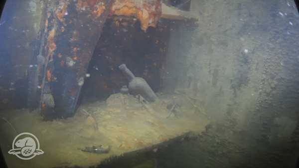 ▲考古學家和因紐特的研究人員派出小型遙控潛水器探勘英國皇家海軍「恐懼號」。（圖／翻攝自加拿大公園局網站）