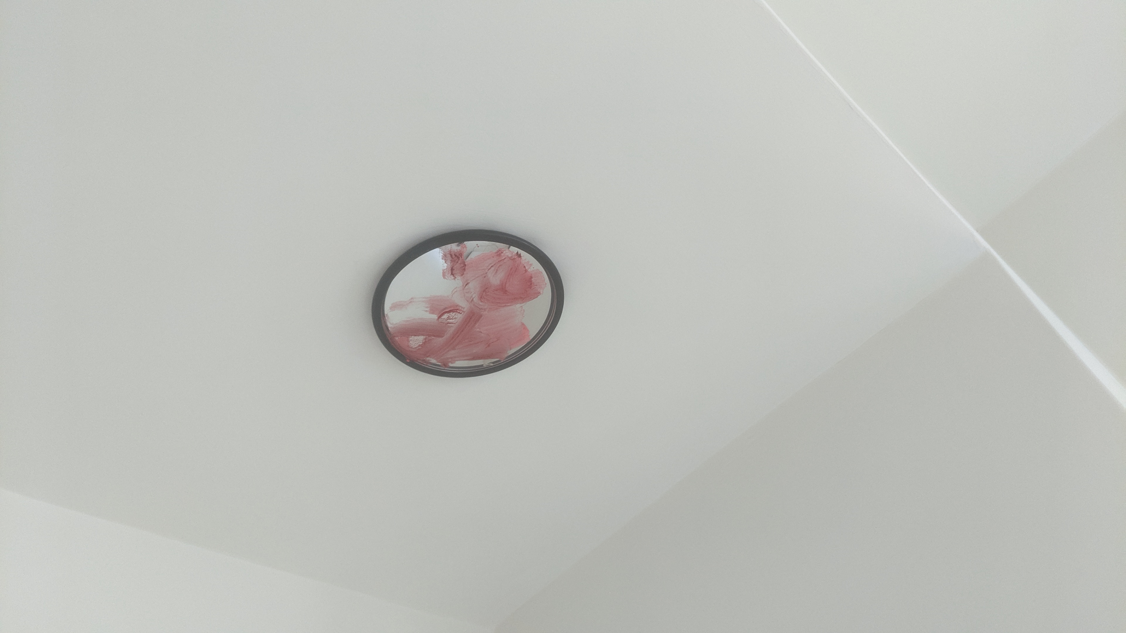 ▲▼看房遇到天花板裝很多小圓鏡。（圖／翻攝自PTT）