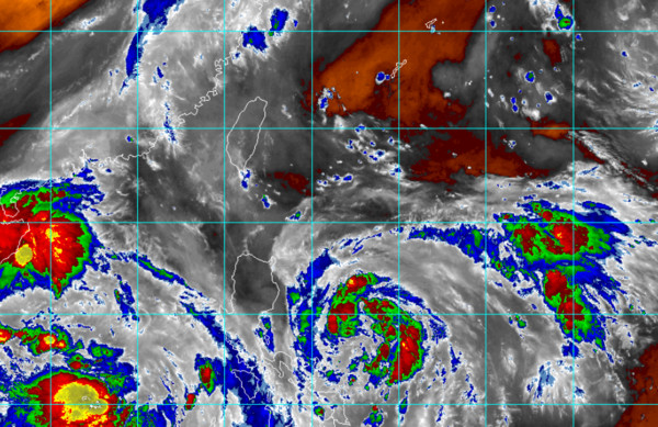▲▼玲玲颱風。（圖／翻攝自RAMMB）