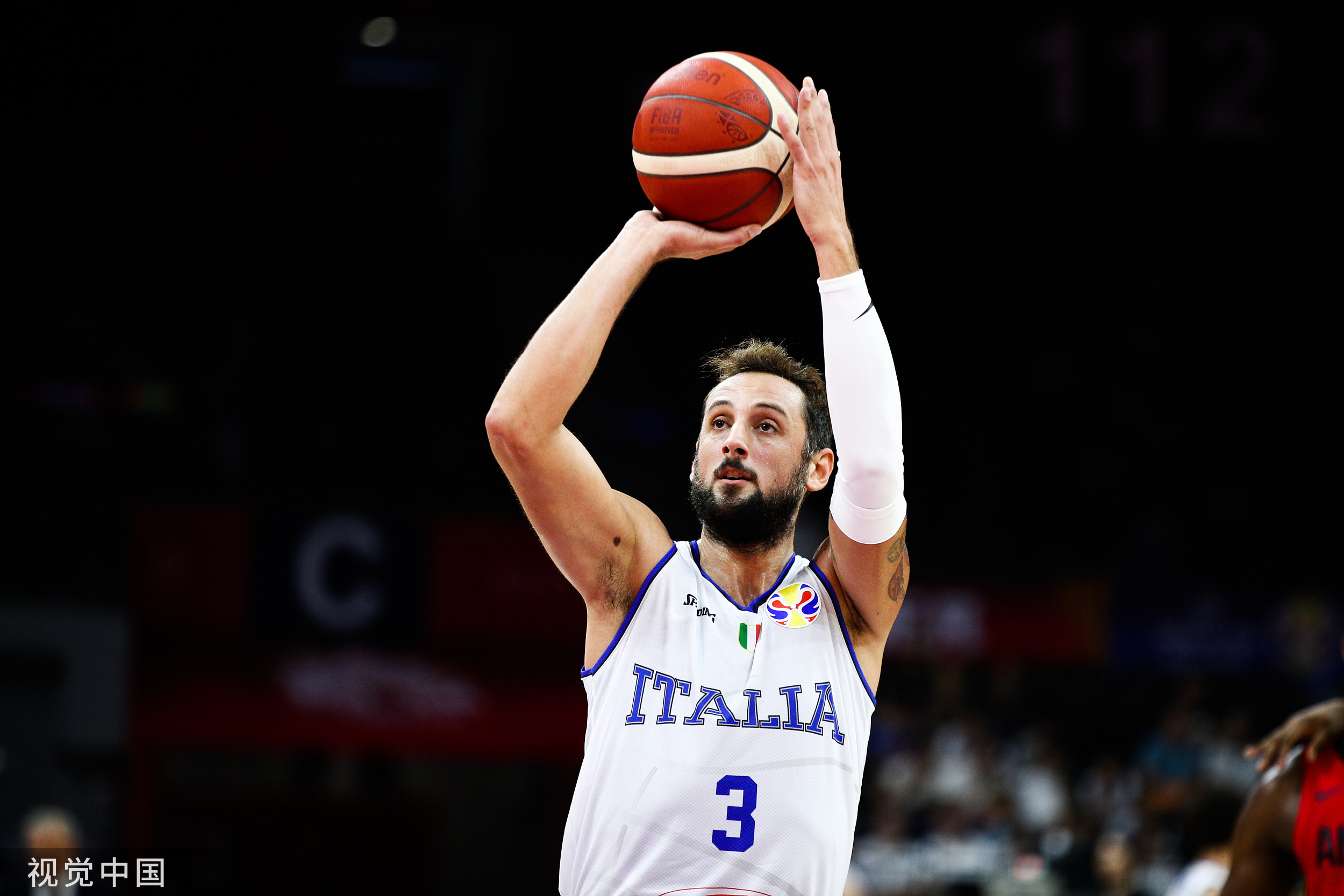 ▲世界盃男籃賽，義大利貝里納利、加里納利。（圖／CFP）