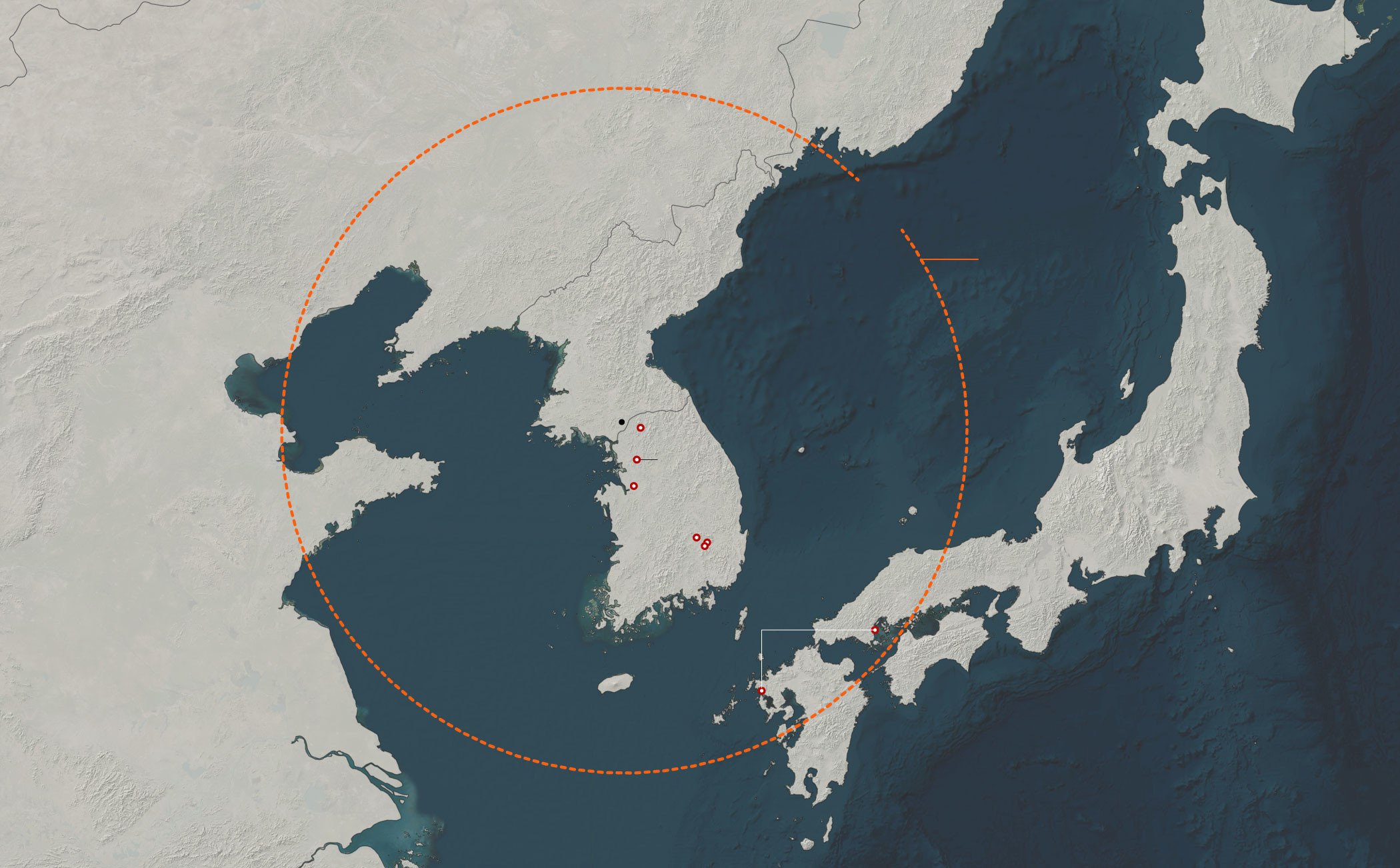 ▲▼北韓頻射飛彈內幕曝光！　金正恩新導彈威脅日韓「3萬美軍+8基地」。（圖／翻攝自James Martin Center for Nonproliferation Studies）