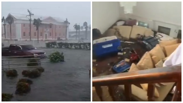 ▲多利安颶風造成巴哈馬巨大損失。（圖／翻攝自推特）