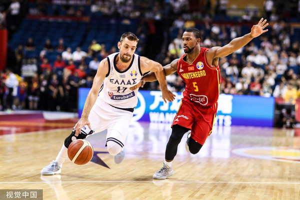 ▲2019年FIBA世界盃，帕帕尼克勞（Kostas Papanikolaou）。（圖／CFP）