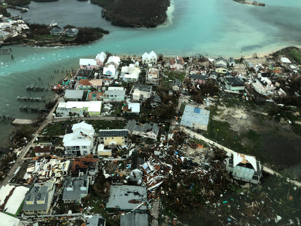 ▲▼巴哈馬的阿巴科群島（Abaco Island）被颶風掃蕩，滿目瘡痍。（圖／路透）