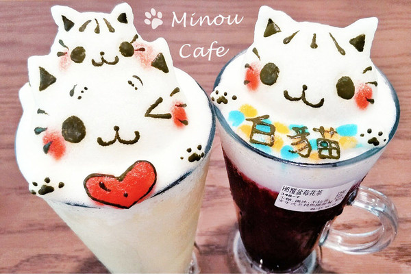 ▲台中咪奴咖啡　Minou Cafe。（圖／白貓の食玩星球提供）