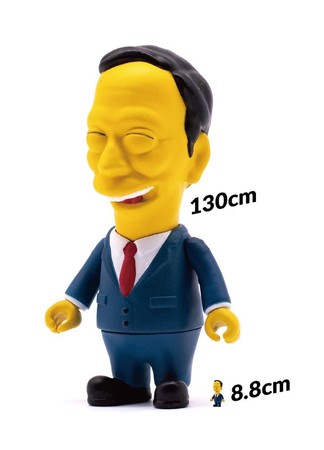 一般台灣熱公仔高約 8.8 公分，但團隊決定製作一隻 130 公分高的大隻佬。（Too Cheap Art 提供）