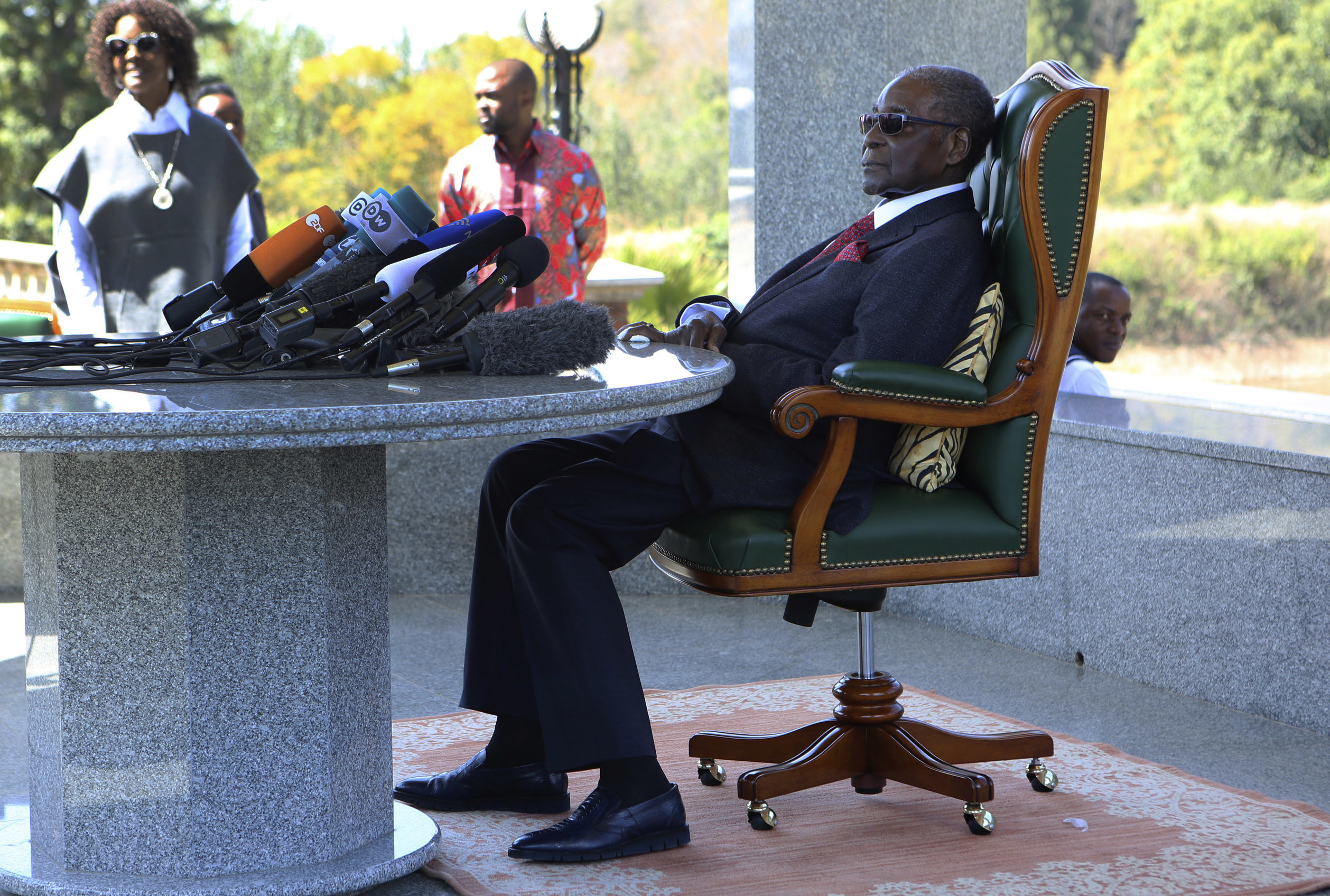 ▲▼辛巴威前總統穆加比（Robert Mugabe）以95歲高齡去世。（圖／達志影像／美聯社）
