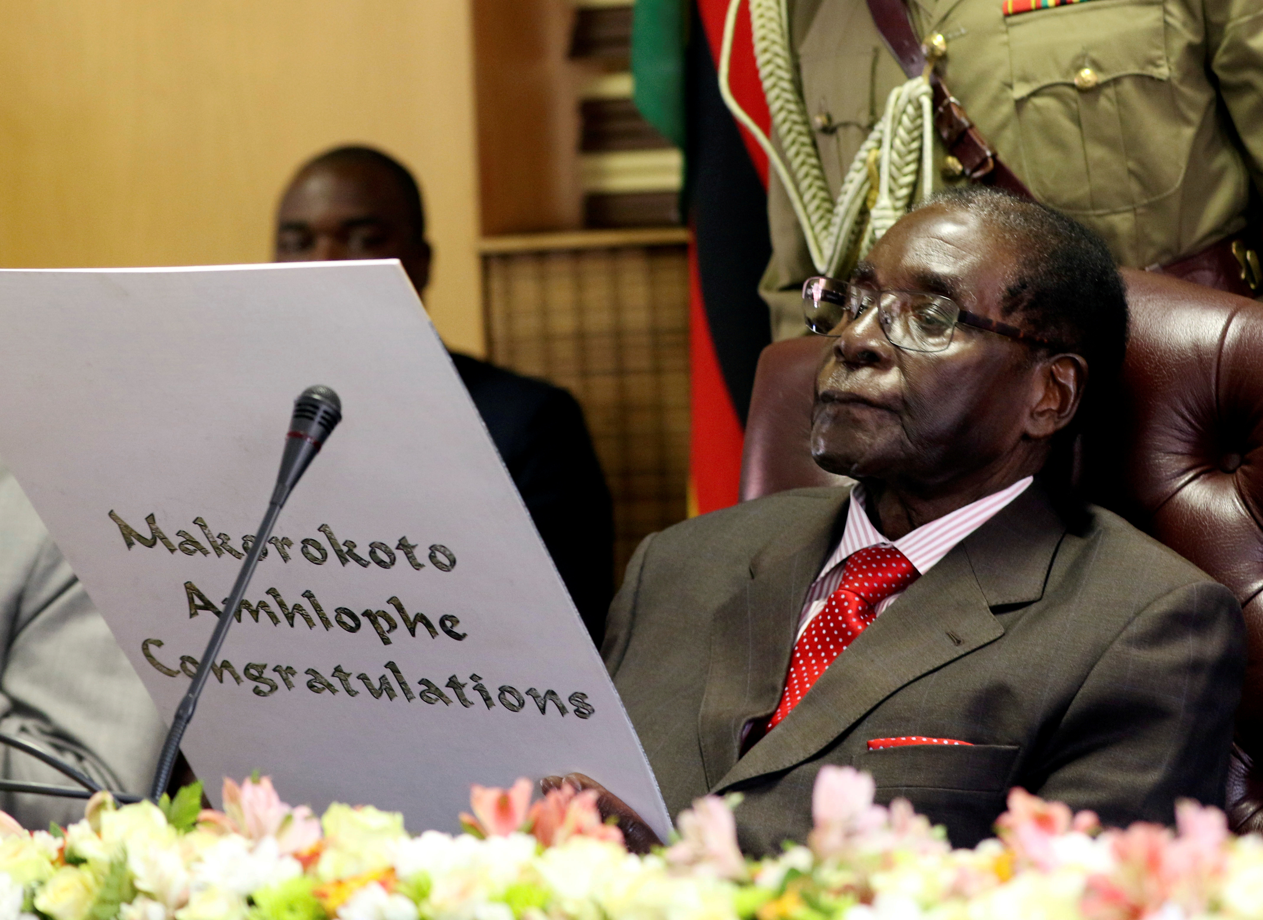 ▲▼辛巴威前任總統穆加比（Robert Mugabe）。（圖／路透）