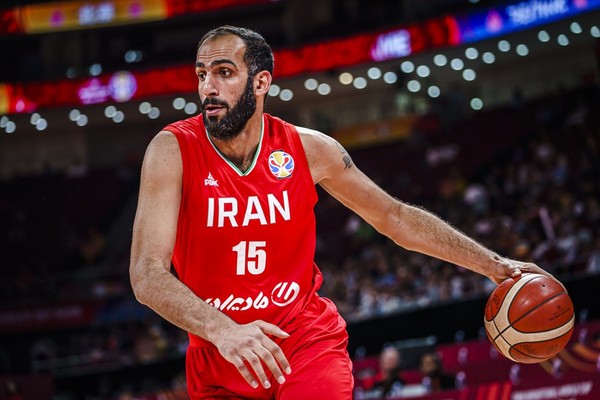 ▲世籃賽,伊朗,哈達迪,巴赫拉米(Mohammadsamad Nik Khahbahrami)。（圖／取自FIBA官網）