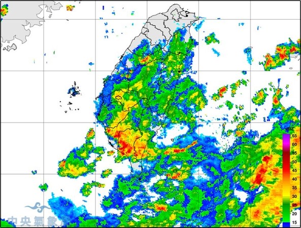 ▲▼注意！低壓帶影響 台南、高雄、屏東、台東嚴防豪大雨。（圖／中央氣象局）