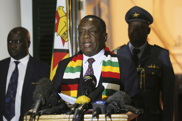 ▲▼辛巴威現任總統姆南加瓦（Emmerson Mnangagwa）。（圖／達志影像／美聯社）