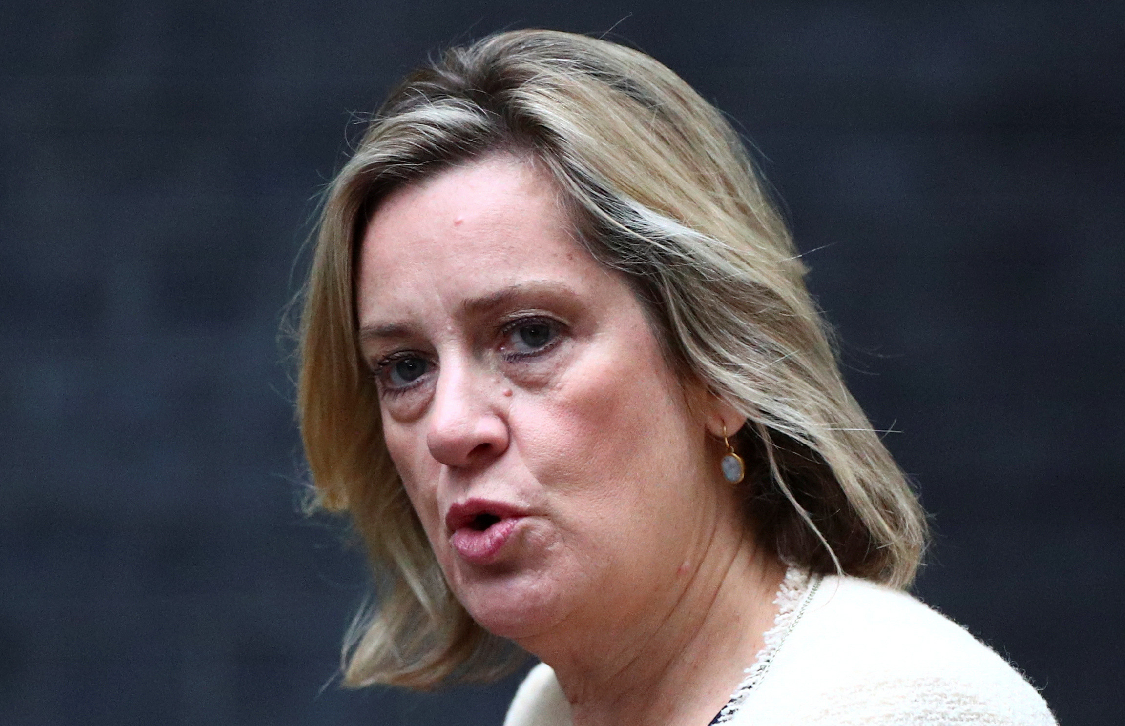 ▲▼ 英國就業及退休保障大臣安珀魯德（Amber Rudd）7日請辭退黨。（圖／路透）