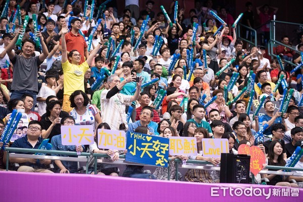 ▲▼台北羽球公開賽,男單決賽觀眾。（圖／記者季相儒攝）