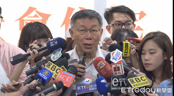 ▲▼柯文哲出席東明社會住宅招租記者會。（圖／記者徐斌慎攝）