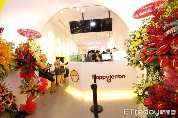 ▲快樂檸檬品牌在全球遍地開花，近期揮軍東南亞在越南胡志明市開出新門店。（圖／雅茗－KY提供）