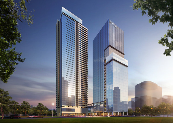 ▲▼新北板橋馥華艾美外觀。（圖／業者提供）