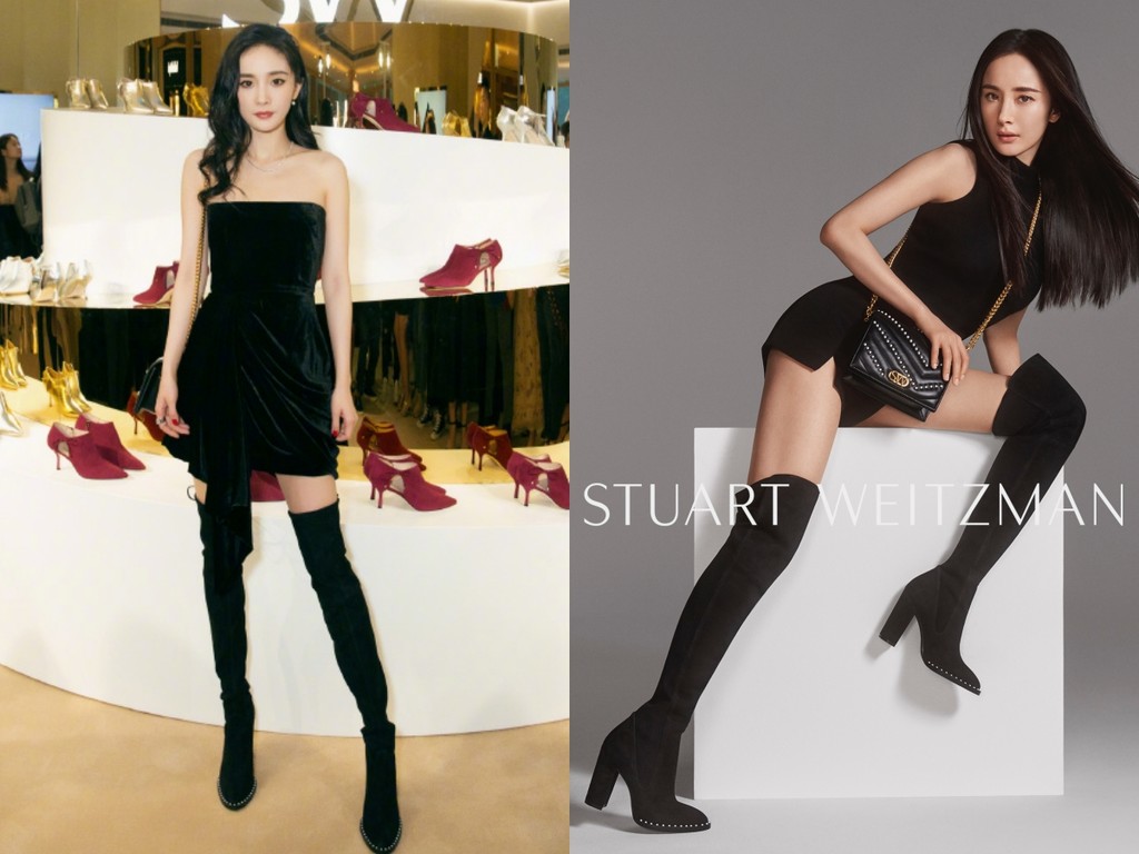 ▲STUART WEITZMAN For 楊冪系列。（圖／STUART WEITZMAN提供）