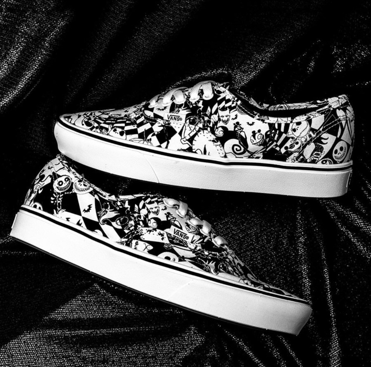 ▲Vans X《聖誕夜驚魂》聯名系列鞋款。（圖／翻攝自IG@supreme_leaks_news、Noah）