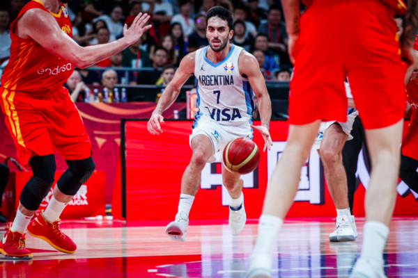 ▲2019世界盃 金牌戰，西班牙vs阿根廷，坎帕索（Facundo Campazzo）。（圖／FIBA）