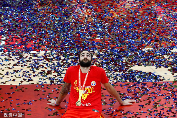 ▲2019年世界盃 金牌，西班牙，盧比歐（Ricky Rubio）。（圖／CFP）