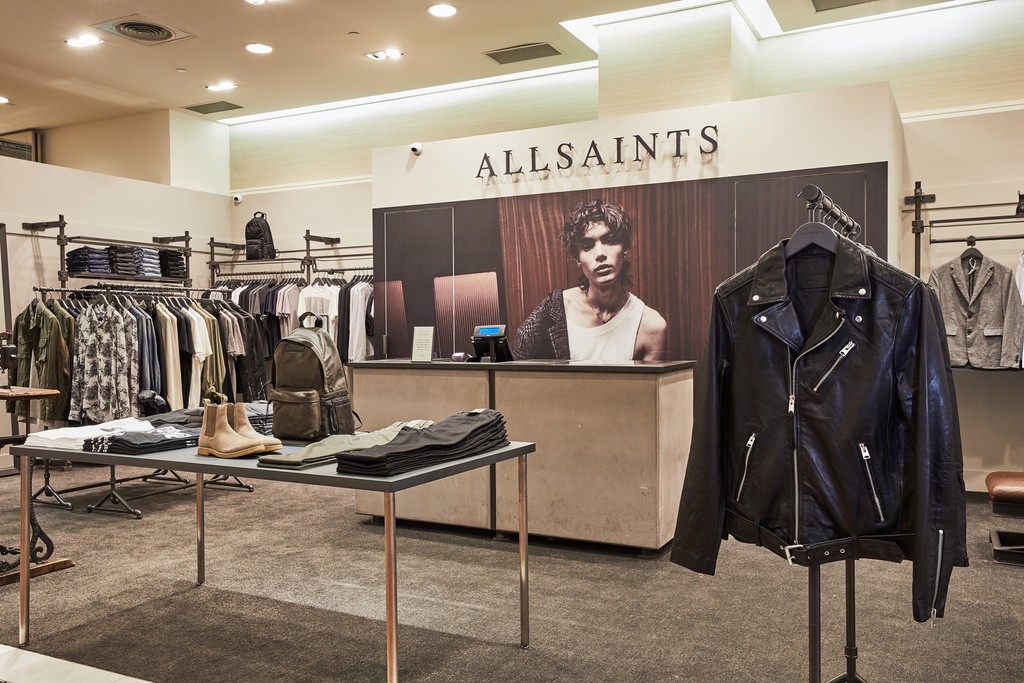 ▲▼林柏宏ALLSAINTS新店開幕站台。（圖／ALLSAINTS提供）