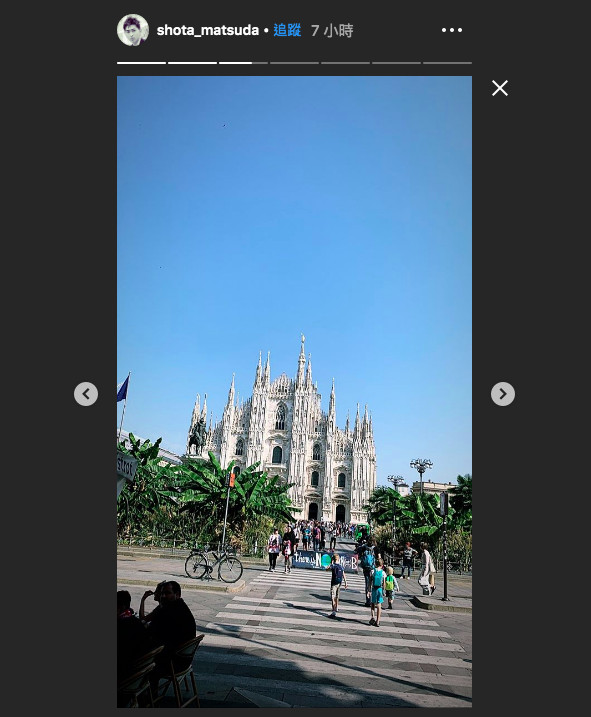 ▲米蘭時裝週PRADA。（圖／翻攝PRADA IG、松田翔太IG）