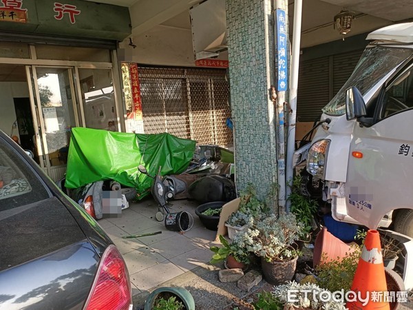 ▲▼台中車禍。（圖／記者陳韻如攝）