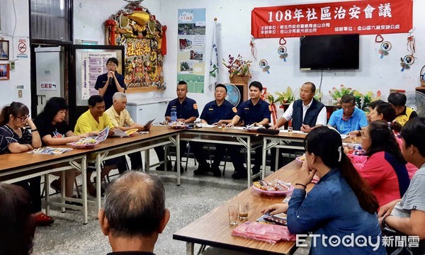 ▲ 920國家防災日海嘯地震演練 金山警試放海嘯警報…民眾勿驚慌。（圖／新北市金山警分局提供）