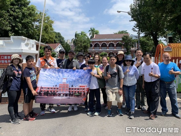 ▲台南市長榮中學舉辦「把愛拚回來」活動，與校友們歡度134歲生日。（圖／記者林悅翻攝，下同）