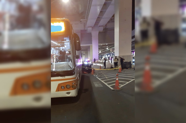 ▲▼板橋民生路公車機車死亡車禍。（圖／民眾提供）