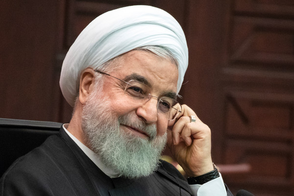▲▼伊朗總統羅哈尼（Hassan Rouhani）。（圖／路透）